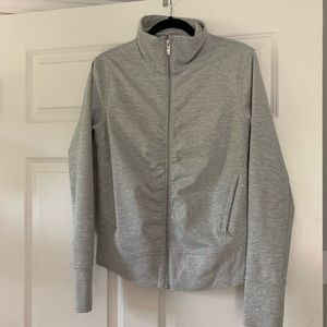 lululemon Grey Fullzip Sweatshirt